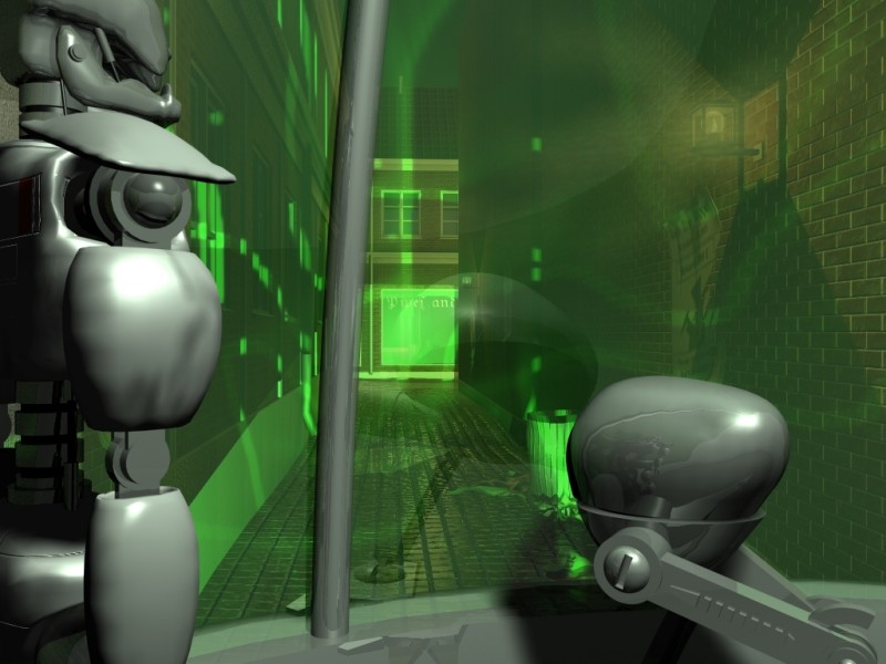 Behind the Glass of Time