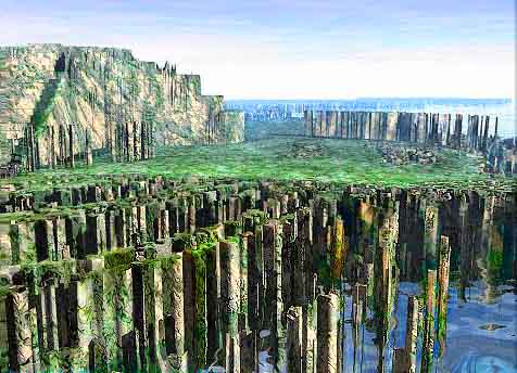 Ruins along the Shoreline