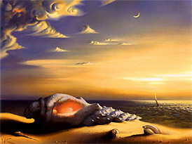 Ripples of Ocean by Vladimir Kush